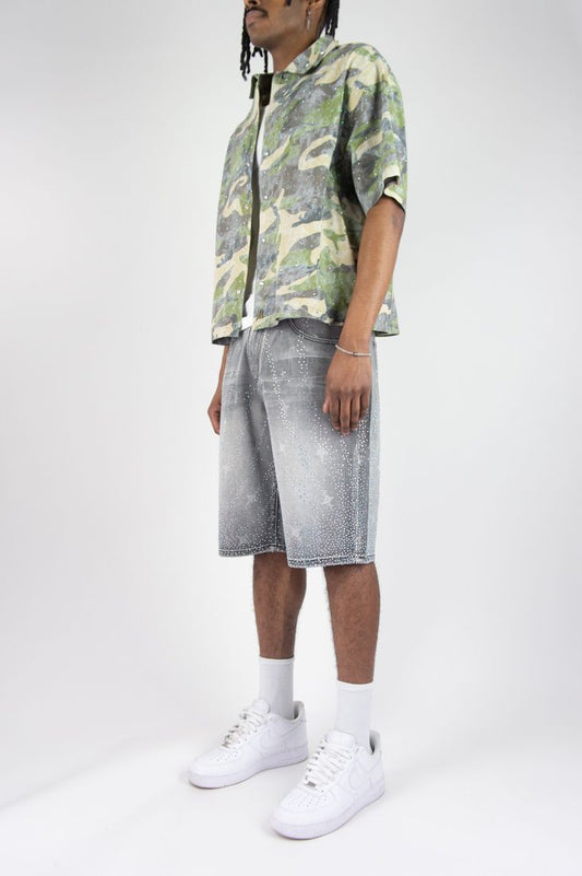 R 3 B E L RAYS DENIM JORTS