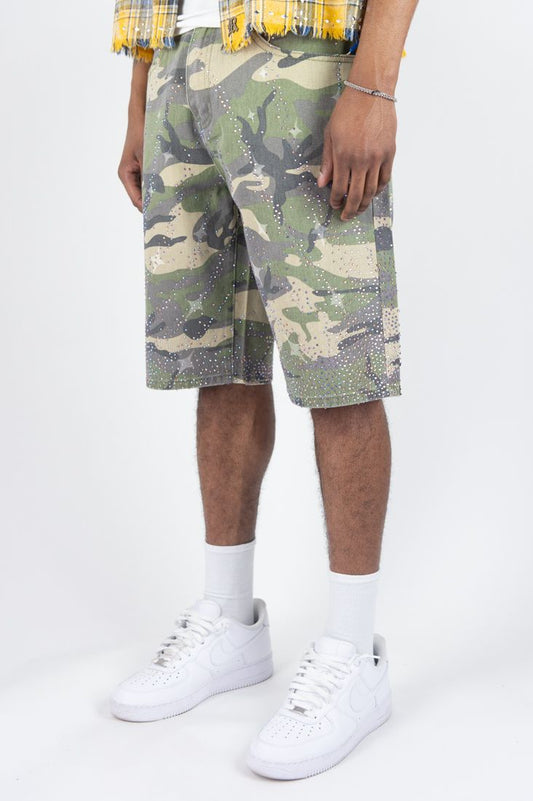 R 3 B E L RAYS DENIM JORTS