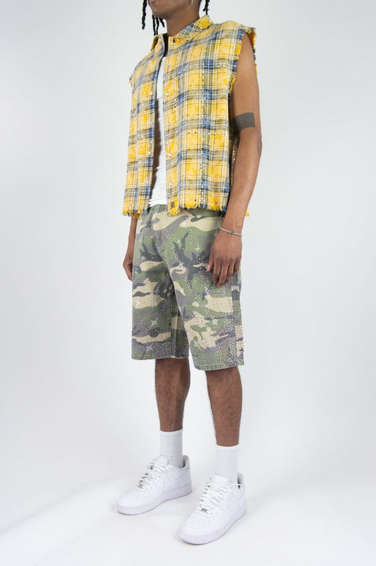 R 3 B E L RAYS DENIM JORTS