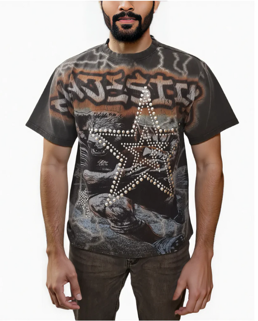 Majestik Bear On The Ground Shirt