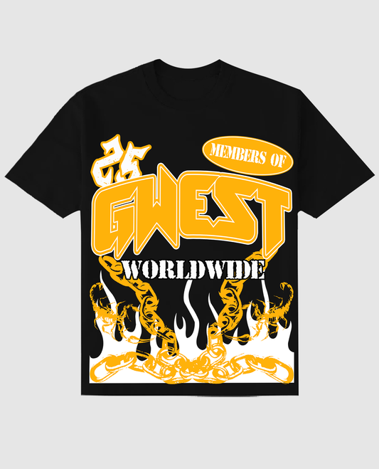 G WEST UNITED FLAMES TEE