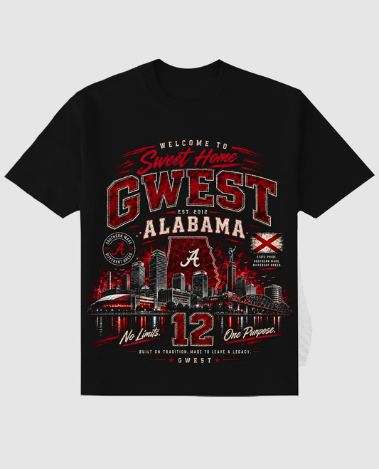 G WEST ALABAMA TEE