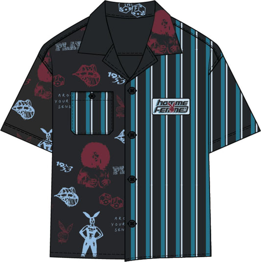 Homme Femme Bunny Doodle Shirt
