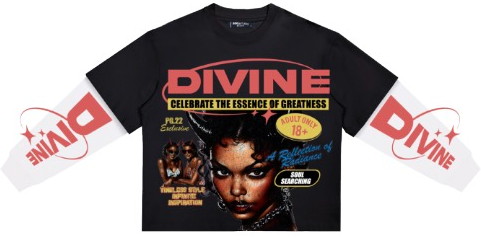 Roku Studio BOXY LAYERED LONG SLEEVE TEE