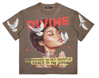 DIVINE RELAXED LOOSE FIT TEE