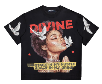 DIVINE RELAXED LOOSE FIT TEE