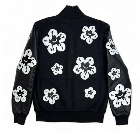 Roku Studio CHENILLE TEAR DRIP VARSITY JACKET
