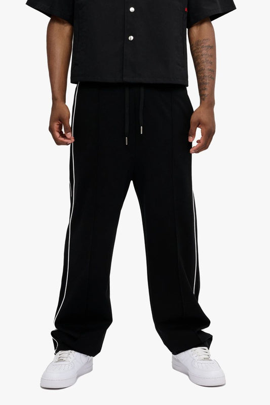 "Stride" Relaxed Track Pants Black (-Stride-Relaxed-Track-Pants-Black)
