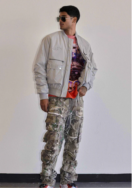 First Row UTILITY MA-1 LIBERTY JACKET