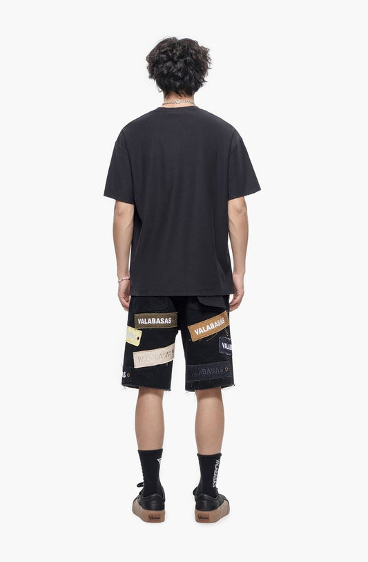 Valabasas "BANNER" DENIM SHORTS