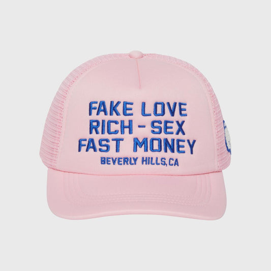 Homme Femme Fake Love Trucker Hat