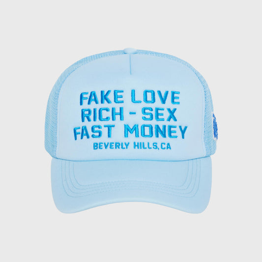 Homme Femme Fake Love Trucker Hat