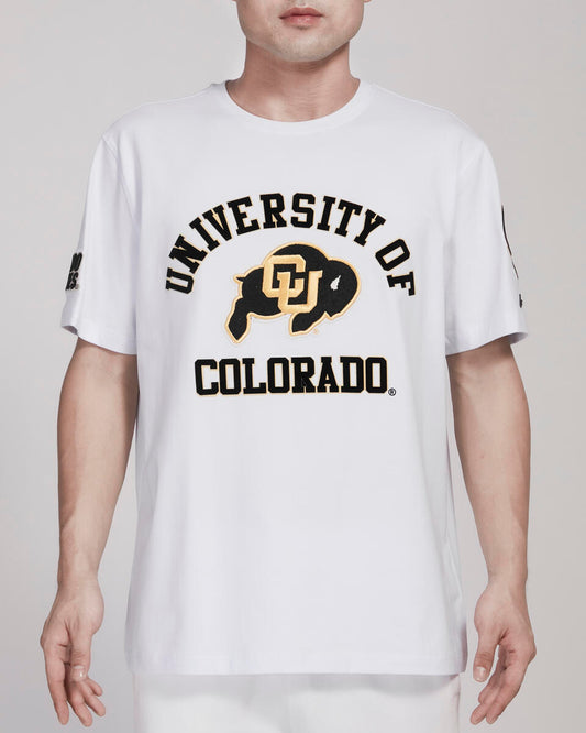 UNIVERSITY OF COLORADO CLASSIC STACKED LOGO SJ TEE