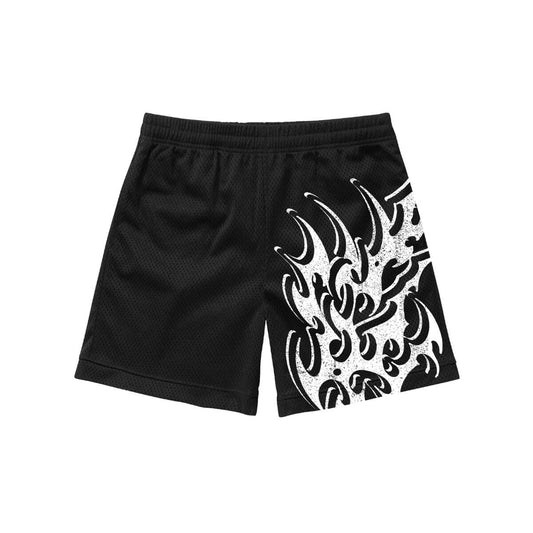 WKND RIOT CHAOS HEAD SHORTS BLACK