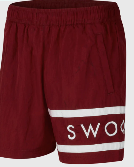 Nike SportsWear NSW Woven Shorts Size Large Team Red Swoosh