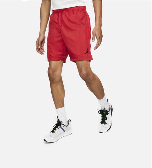 Men's JORDAN JUMPMAN POOLSIDE SHORTS IN RED