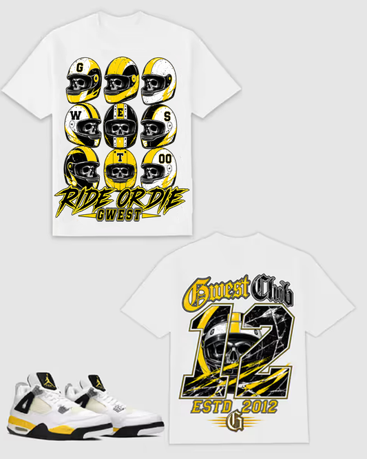G WEST RIDE OR DIE MENS TEE