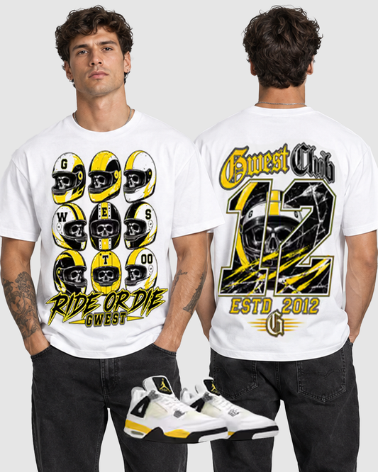 G WEST RIDE OR DIE MENS TEE