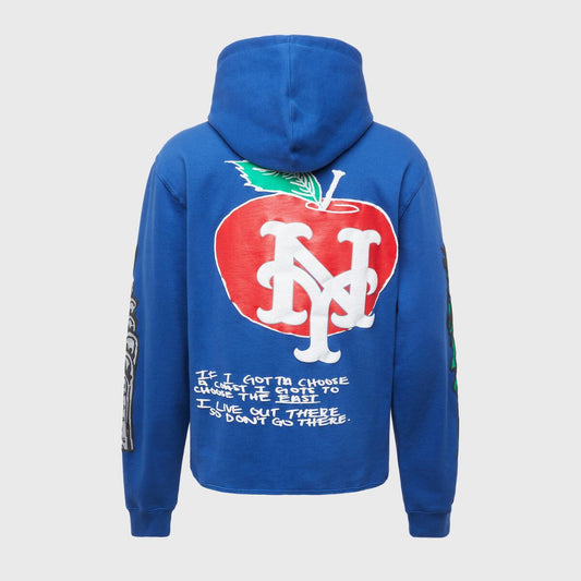 Homme Femme Cali to NYC Hoodie Blue