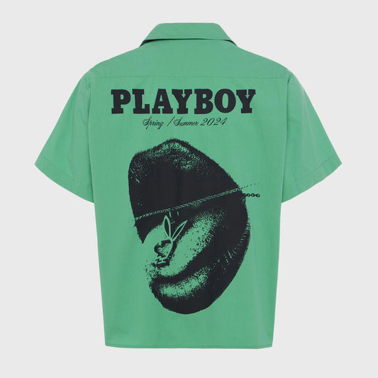 Homme Femme Playboy Button Up