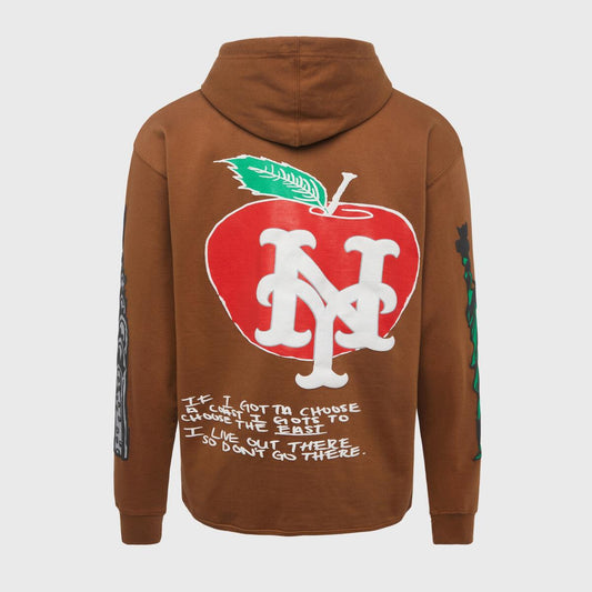 Homme Femme Cali to Nyc Hoodie Chocolate