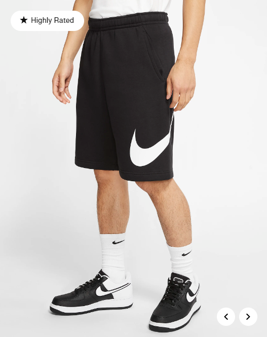 Men's Nike Sportswear Club Graphic Shorts