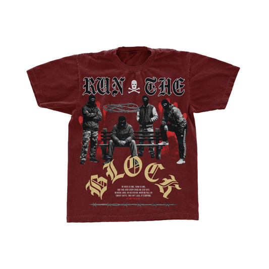RUN THE BLOCK T-SHIRT