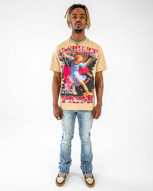 Preme CROPPED 100% COTTON JERSEY