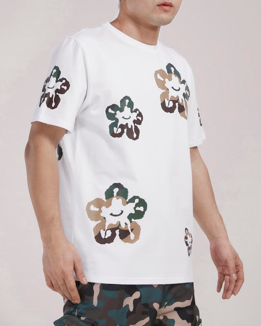 ROKU WOODLAND CAMO TEAR DRIP TEE