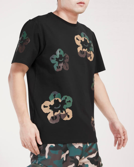 ROKU WOODLAND CAMO TEAR DRIP TEE