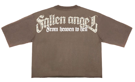 Roku LOST ANGEL CROPPED TEE