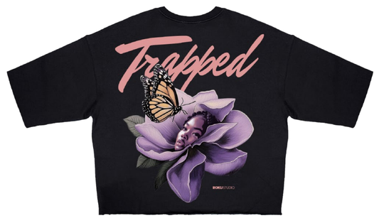 Roku TRAPPED CROPPED TEE