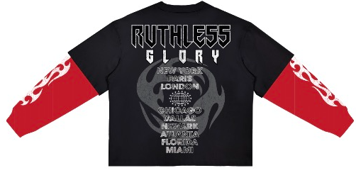 Roku Studio RUTHLESS GLORY BOXY LAYERED LONG SLEEVE TEE