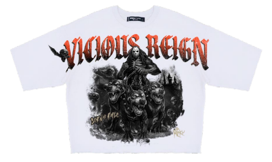 Roku VICIOUS REIGN BOXY TEE