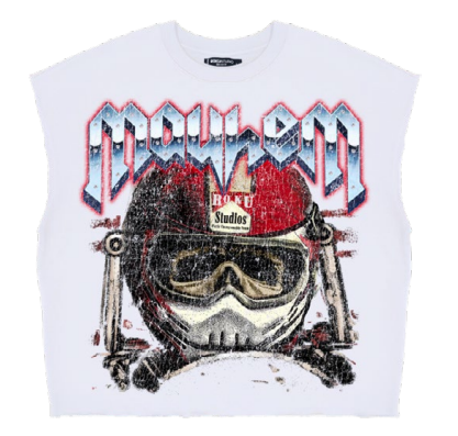 Roku SPEED MAYHEM CUT OFF TEE