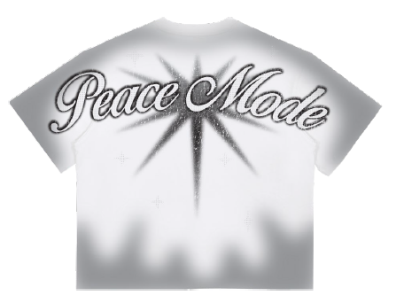 Roku PEACE AIRBRUSH BOXY TEE