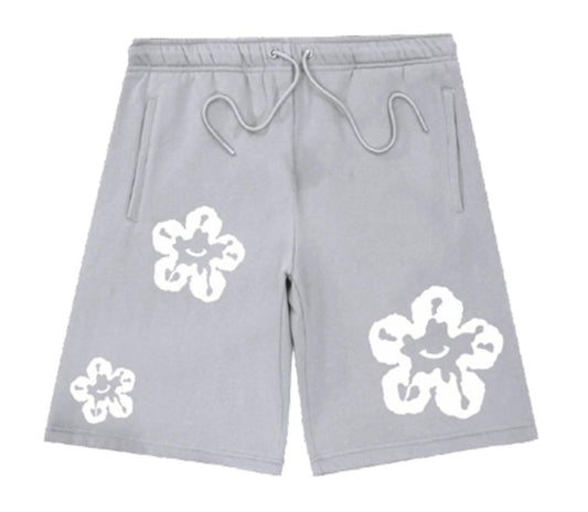 ROKU BIG AND TALL TEAR DRIP FLEECE SHORTS