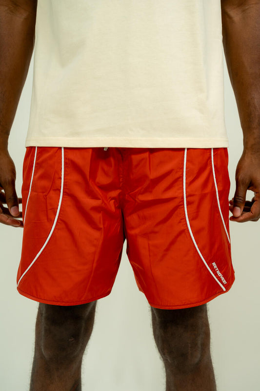 Retrovert Nylon Track Shorts