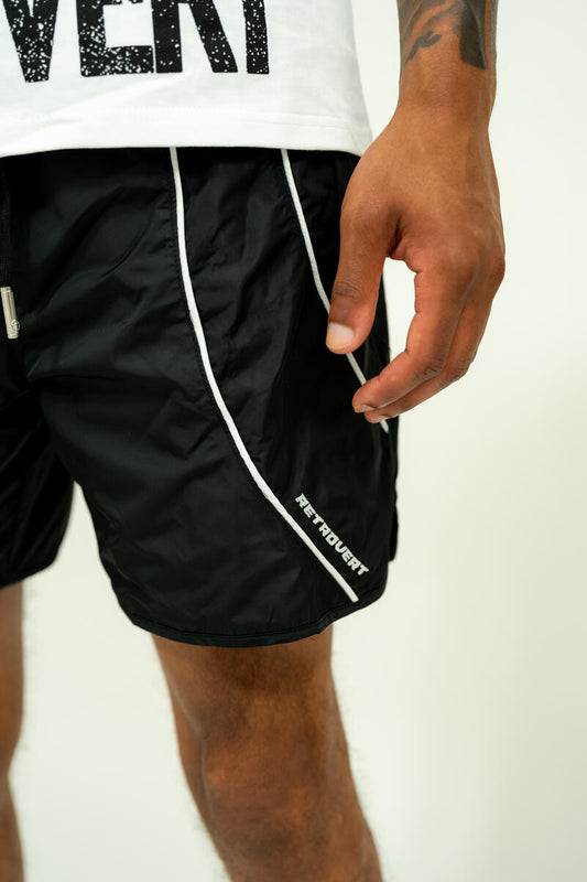 Retrovert Nylon Track Shorts