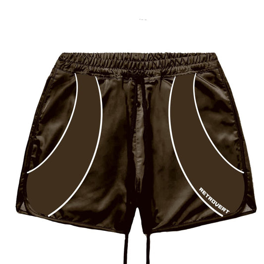 Retrovert Nylon Track Shorts