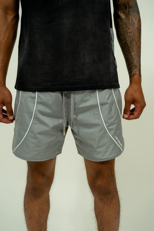 Retrovert Nylon Track Shorts