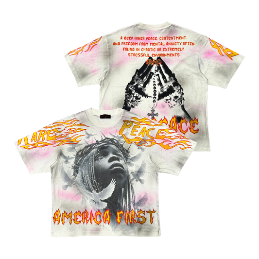 WASHED INNER PEACE TEE