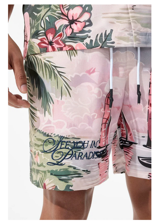 Retro - Wanderlust Party Shorts
