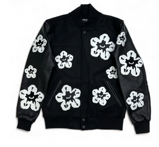 Roku Studio CHENILLE TEAR DRIP VARSITY JACKET