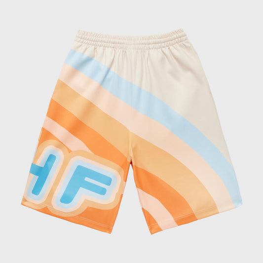 Homme Femme Sunrise Shorts Orange and Cream