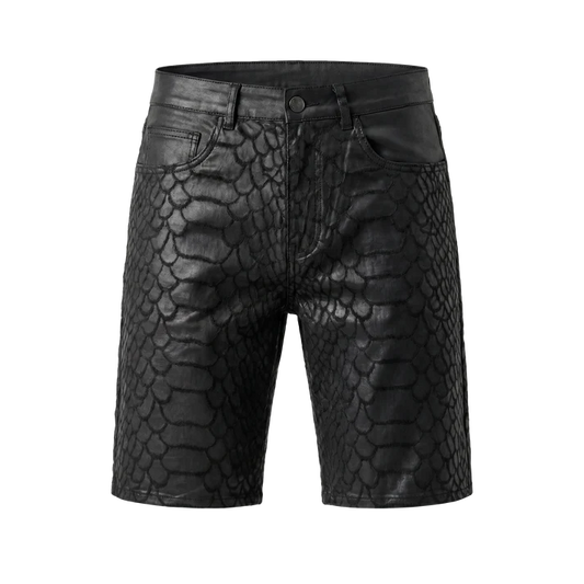 Waimea Embroidered Dragon Python Shorts