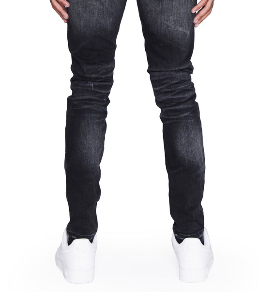 VALABASAS JEANS “JAZZ” LAVATO NERO