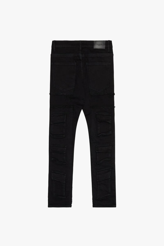 Valabasas "POCKETEER" BLACK SKINNY JEAN