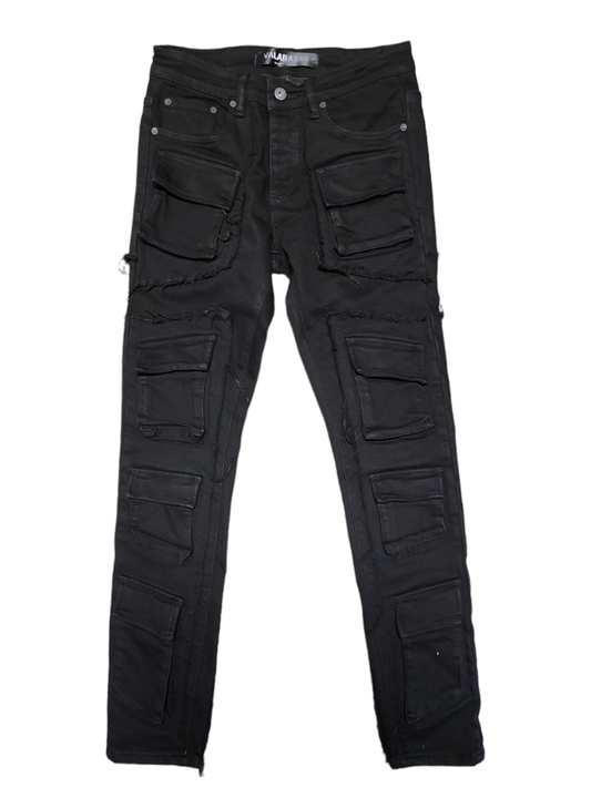 Valabasas "POCKETEER" BLACK SKINNY JEAN