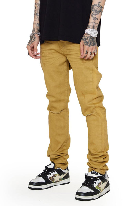 Valabasas "MR.CLEAN 2.0” MOCHA SKINNY JEAN